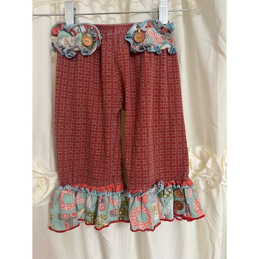 Tutu & Lulu Ruffled hem Pants 6/7